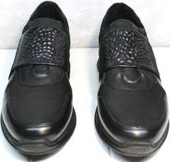 Купить черные кроссовки мужские Luciano Bellini 1087 All Black