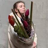 Photo of Exotic bouquet of banana blossoms «Amazon's Whim»