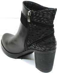 Осенние ботинки женские Lady West 1343 101 Black