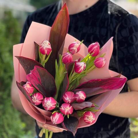 Photo of Bouquet «Tropical cherry»