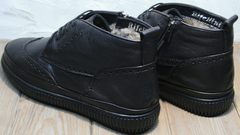 Черные зимние ботинки мужские Rifellini Rovigo C8208 Black