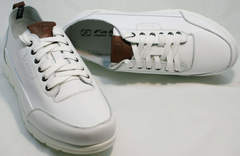Модные кроссовки для мужчин Faber 193909-3 White.