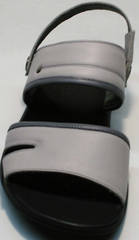Кожаные сандали мужские Ikoc 3294-3 Gray.