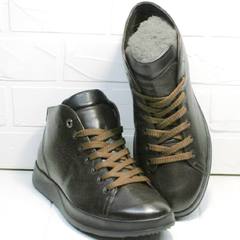 Повседневные кроссовки ботинки коричневого цвета Ikoc 1770-5 B-Brown.