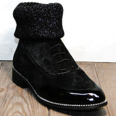 Ботинки женские осень Kluchini 5161 k255 Black