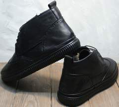 Мужские ботинки кэжуал зимние Rifellini Rovigo C8208 Black