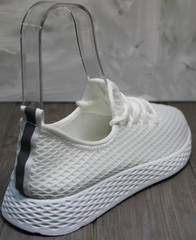 Женские кроссовки модные Small Swan NB283-2 All White.