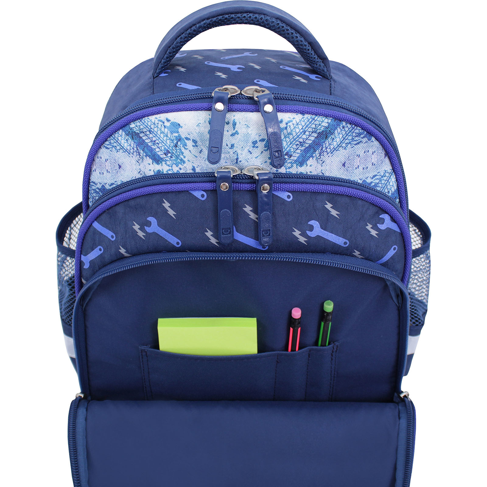 Рюкзак школьный Bagland Mouse 225 синий 534 (0051370) фото 4