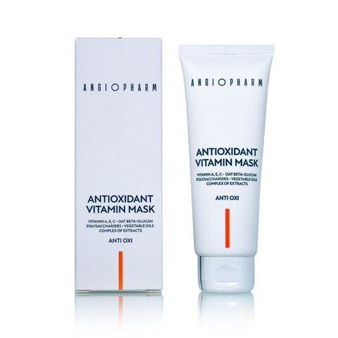 ANGIOPHARM АНТИОКСИДАНТНАЯ МАСКА С ВИТАМИНАМИ А, Е, С, 75 мл. | ANTIOXIDANT VITAMIN MASK