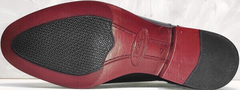 Модельные туфли мужские осень Ikoc 3805-4 Ash Blue Leather.