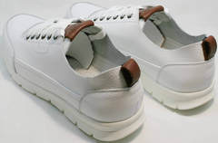 Кроссовки для ходьбы по городу мужские белые Faber 193909-3 White.