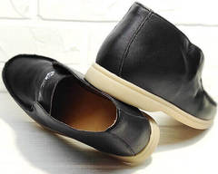 Туфли полуботинки женские осень Rozen 6023+1 «Loro Piana».