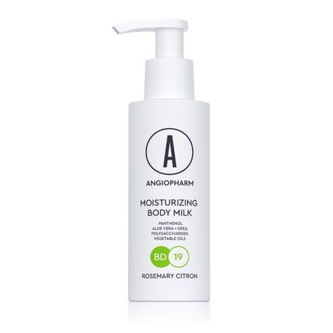 ANGIOPHARM УВЛАЖНЯЮЩЕЕ МОЛОЧКО ДЛЯ ТЕЛА РОЗМАРИН ЦИТРОН, 100 МЛ | Moisturizing Body Milk