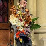 Photo of Bouquet for men «Exotic bird»