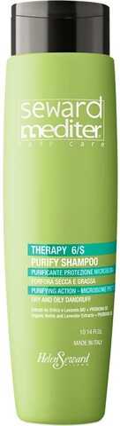 Шампунь, що нормалізує, очищає для волосся з сухою і жирною лупою Therapy Purify Shampoo 6/S Seward Mediter