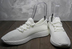Тряпичные туфли женские Small Swan NB283-2 All White.