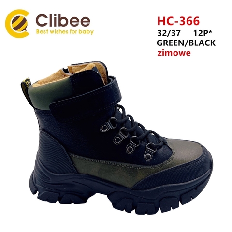 Clibee (зима) HC366 Green/Black 32-37