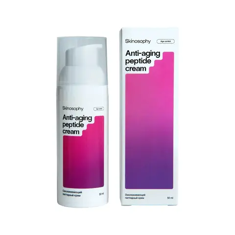 SkinoSophy Омолаживающий пептидный крем, 50 мл | Anti-aging peptide cream