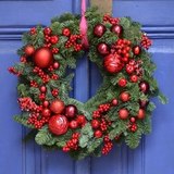 Photo of Christmas wreath «Berry jam»