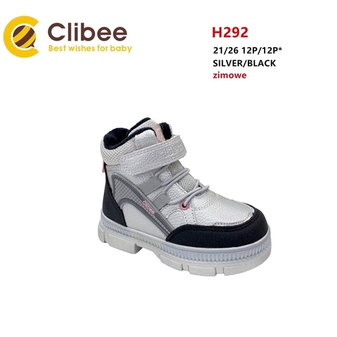 Clibee (зима) H292 Silver/Black 21-26
