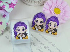 Термотрансферна картинка K-pop Rumi з сердечком №210