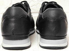 Мужские осенние кроссовки для повседневной носки TKN Shoes 155 sl Black.