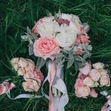 Photo of Wedding bouquet of peonies - Lush peony