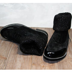 Женские ботинки замшевые Kluchini 5161 k255 Black