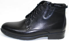 Зимние кожаные ботинки мужские Ikoc 2678-1 S
