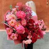 Photo of Huge bouquet «Melody of passion»