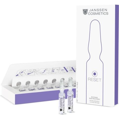 JANSSEN COSMETICS Двухфазный ампульный концентрат для интенсивной регенерации, 7x2 мл | Bi-Phase Skin Recovery