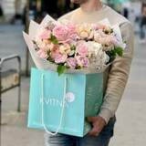 Photo of Luxurious bouquet with peonies and hydrangeas «Girl's dreams»