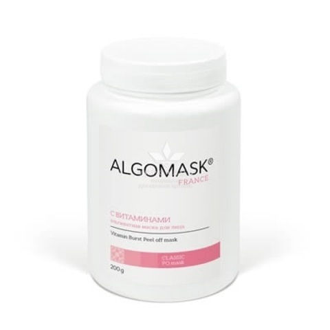 Альгінатна маска з вітамінами Vitamin Burst Peel off mask Acerola, Algomask