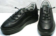 Чёрные кроссовки прогулочные женские Rozen M-520 All Black.