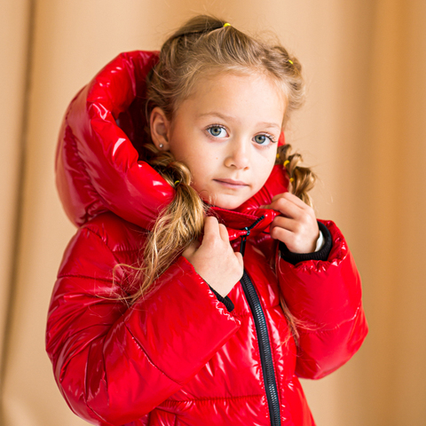 Детское, подростковое зимнее пальто для девочки