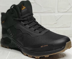 Теплые кроссовки мужские рибок Reebok Airstacle Terrain H2o Drain Black.