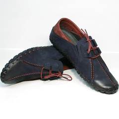 Мужские мокасины туфли мужские кожаные Luciano Bellini 23406-00 LNBN.