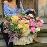 Photo of Luxury flower basket «Sunny Italy»