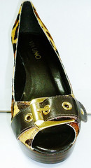 Туфли женские на высоком каблуке 11059503