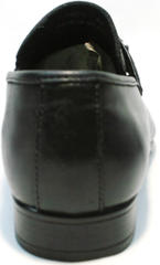 Качественные мужские туфли из кожи Mariner 4901 Black.