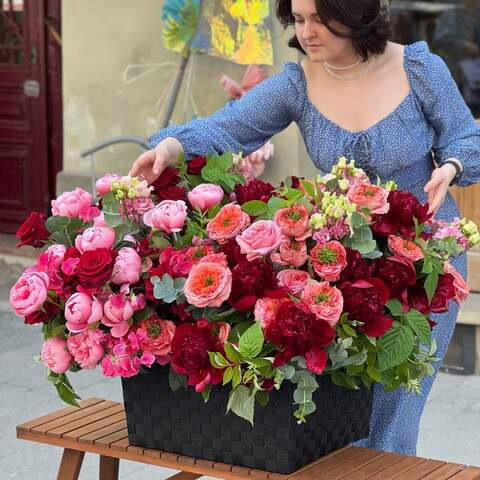 Photo of Flower basket «You're my dream!»