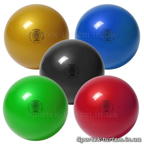 Мяч для художественной гимнастики TOGU FIG Standart (19 см, 400 грамм)