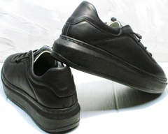 Женские осенние кроссовки кеды утепленные женские Rozen M-520 All Black.