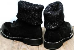 Ботинки чулки купить Kluchini 5161 k255 Black