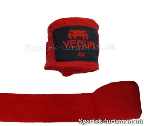 Еластичні бинти для боксу Venum 4м (еластан)