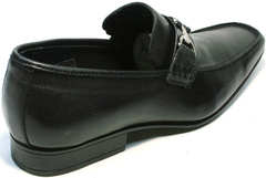Удобные мужские туфли черного цвета Mariner 4901 Black.