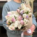 Photo of Spring fluffy bouquet «Star beam»