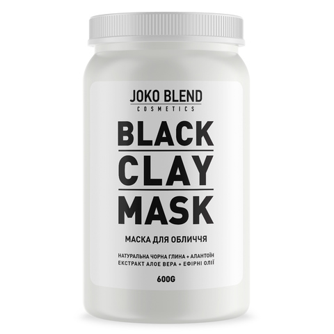 Чорна глиняна маска для обличчя Joko Blend 600 г (1)