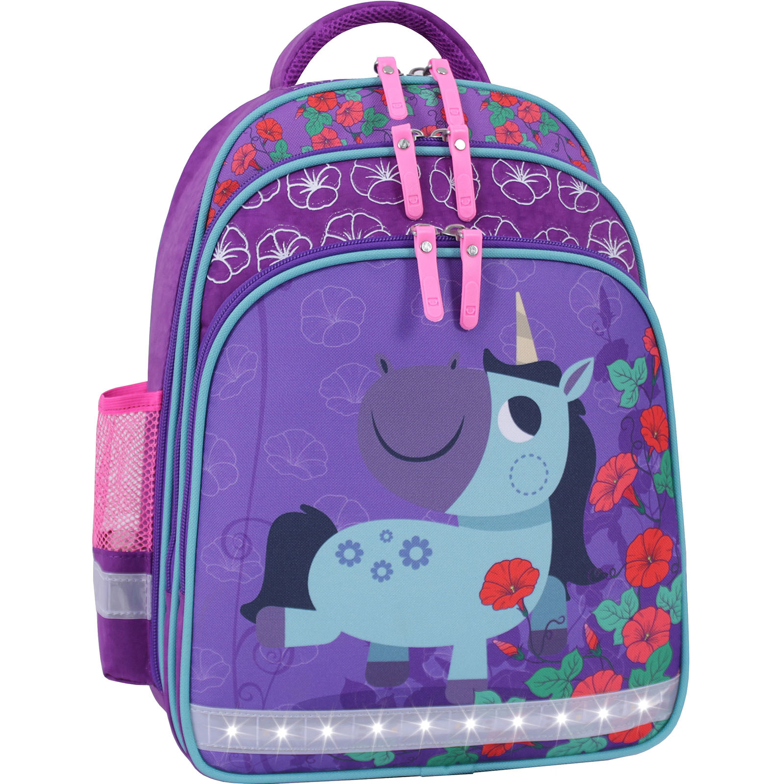 Рюкзак школьный Bagland Mouse 143 фиолетовый 498 (0051370) фото 2