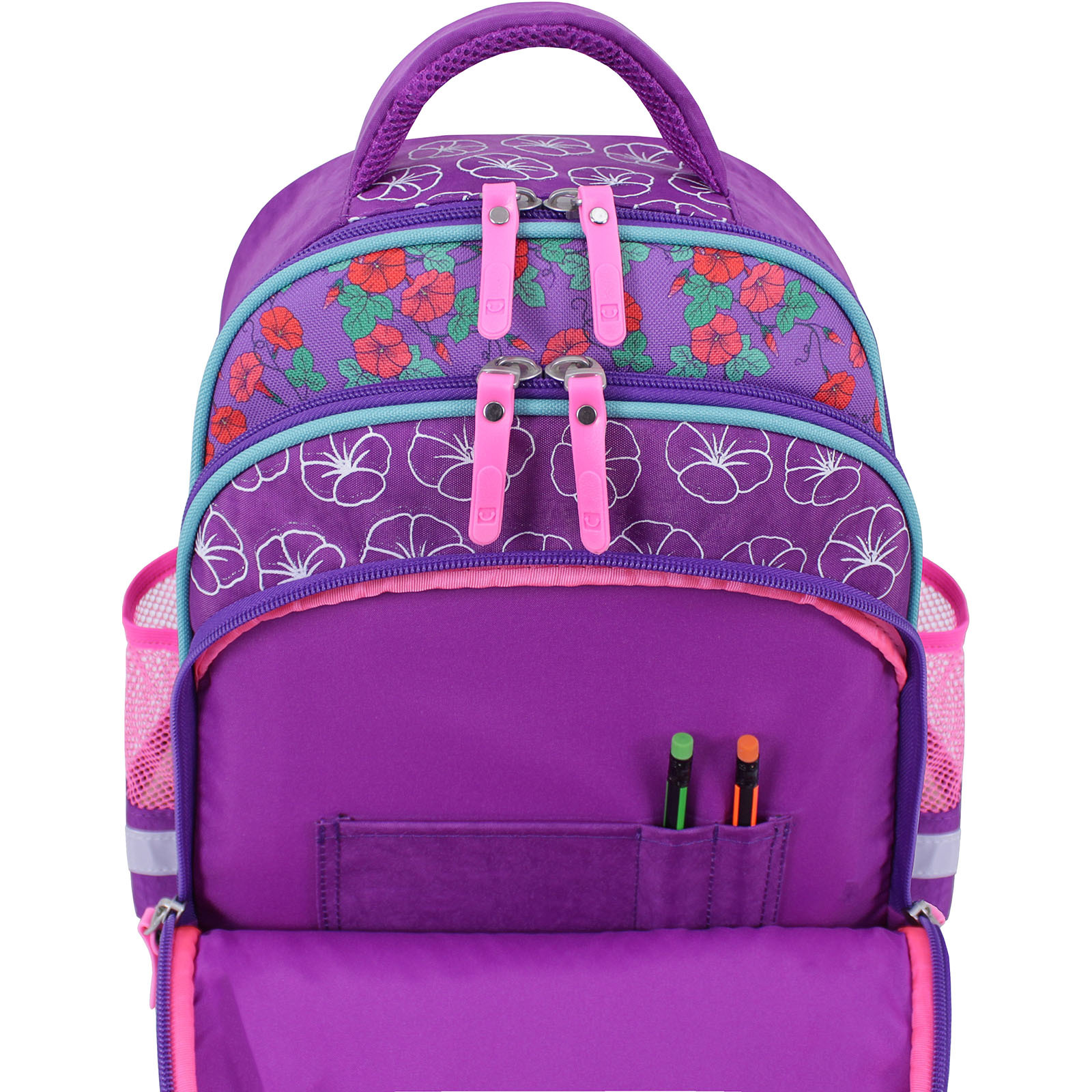Рюкзак школьный Bagland Mouse 143 фиолетовый 498 (0051370) фото 6